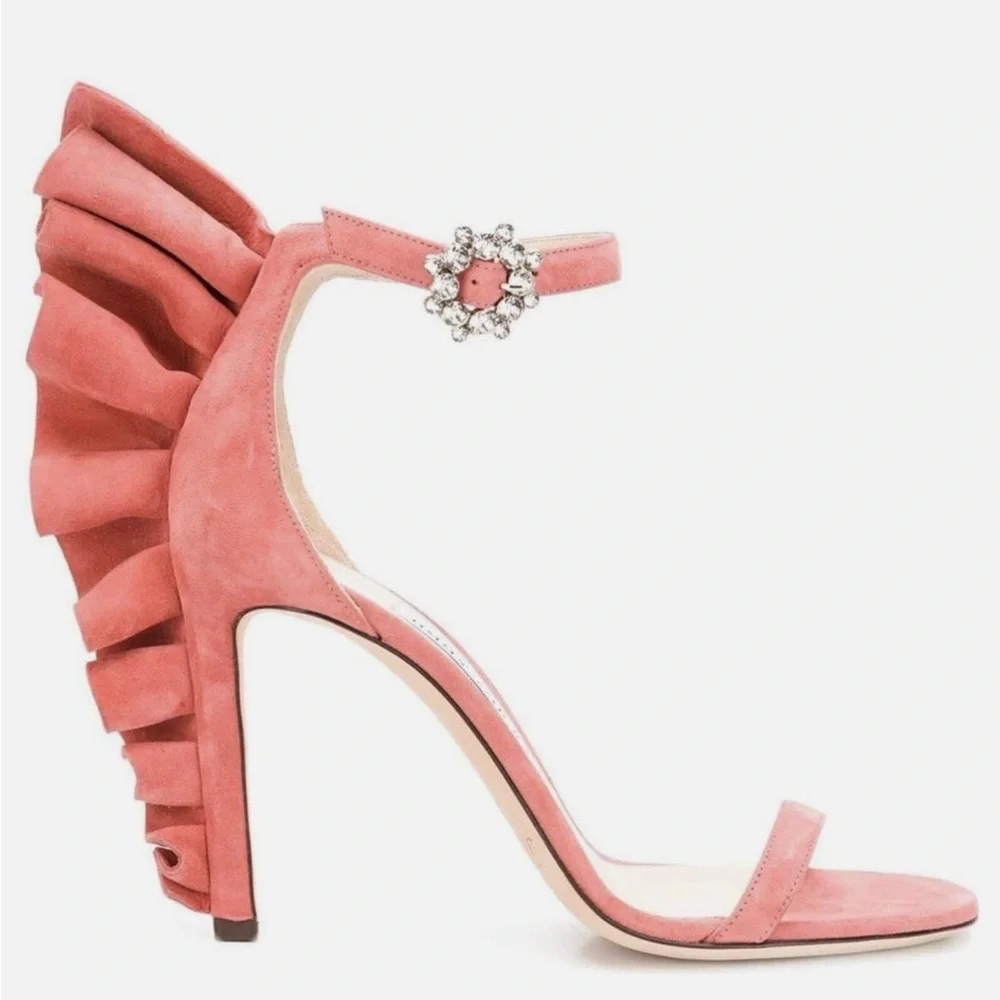 Jimmy Choo Karalie in Rosewood Suede. Size 36. New With Tags. - Picture 2 of 8